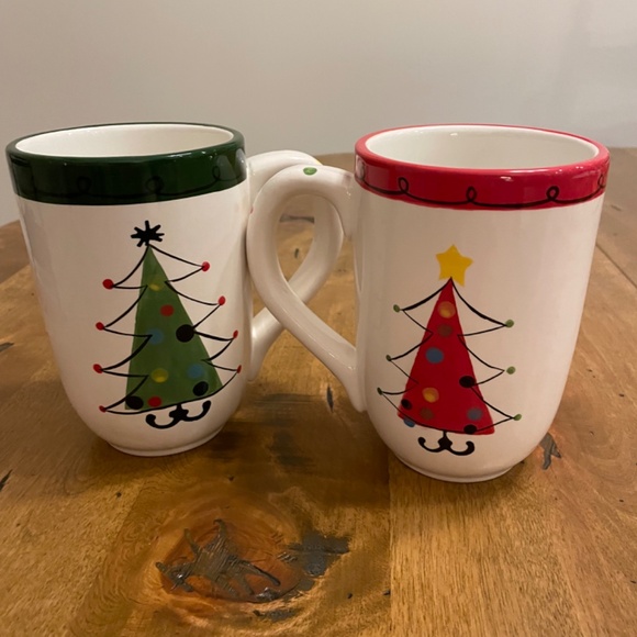 Pair of  Ceramic Christmas Mugs 16 OZ  by FTD - Picture 6 of 8